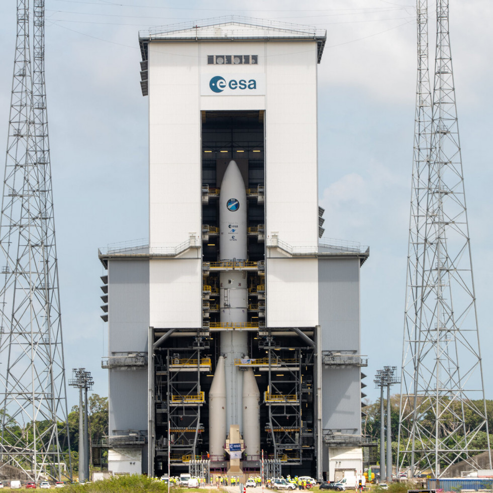 Ariane 6 plataforma de lanzamiento
