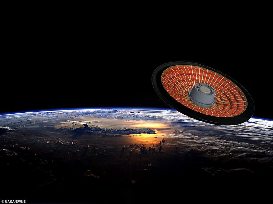 1667845963 La NASA lanzara un enorme escudo termico que parece un