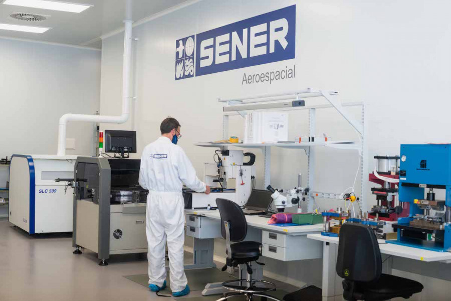 Laboratorios de Sener Aeroespecial en Cerdanyola del Valles.