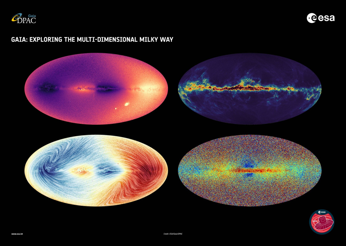 Gaia Exploring the multi dimensional Milky Way pillars