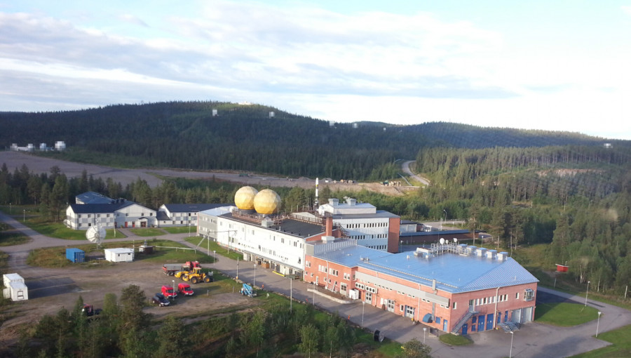 Esrange Kiruna pillars