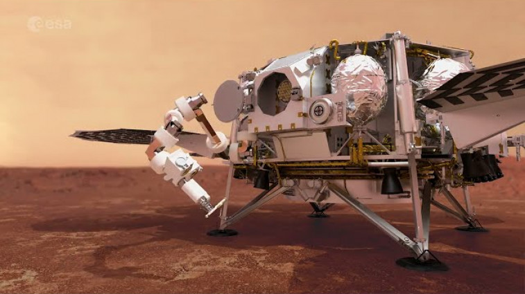 Así funciona el brazo robótico europeo que recogerá muestras en Marte