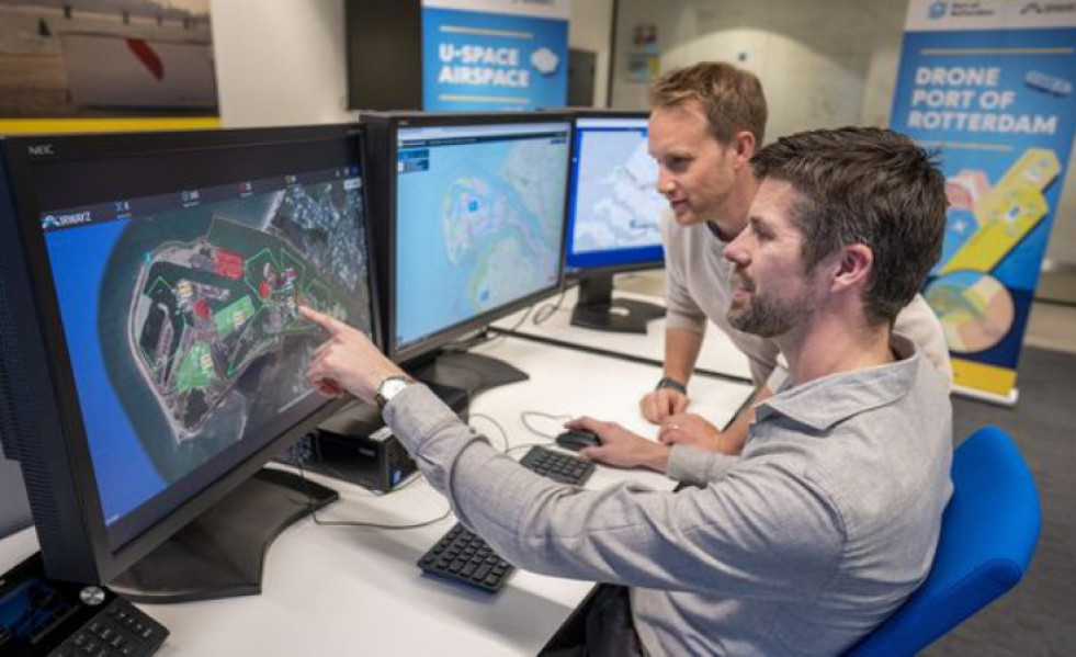 Rotterdam crea el Centro del Espacio Aéreo para gestionar las operaciones con drones