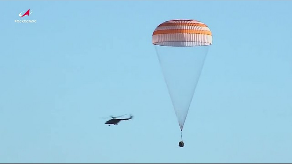 Así ha sido el regreso a la Tierra de la nave averiada Soyuz MS-22