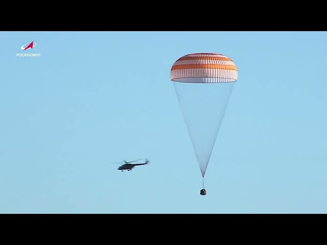 Así ha sido el regreso a la Tierra de la nave averiada Soyuz MS-22
