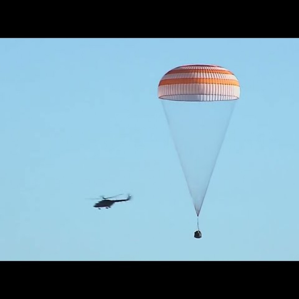Así ha sido el regreso a la Tierra de la nave averiada Soyuz MS-22