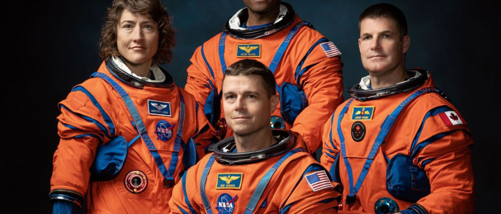 Koch, Glover, Wiseman y Hansen tripularán la misión Artemis II