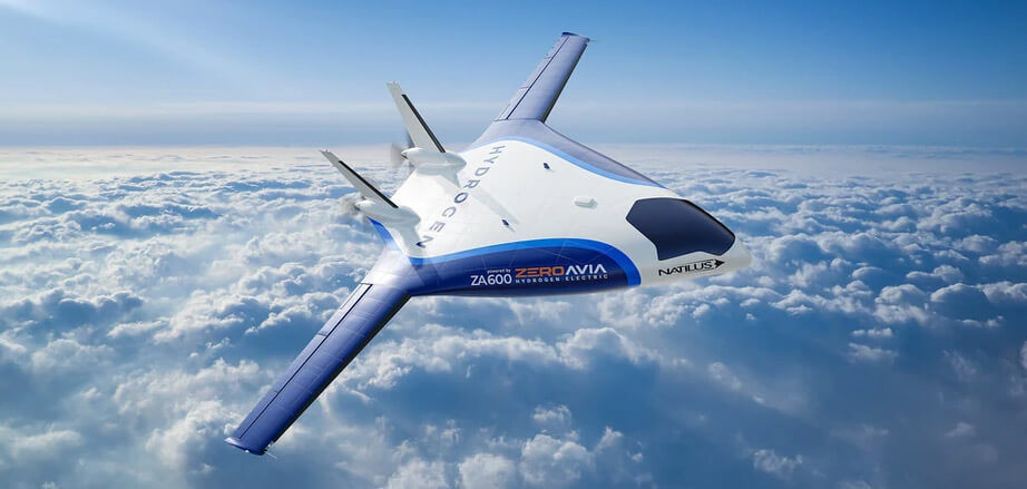Natilus utilizará motores de hidrógeno ZeroAvia para su dron Kona, con 4,3 toneladas de carga