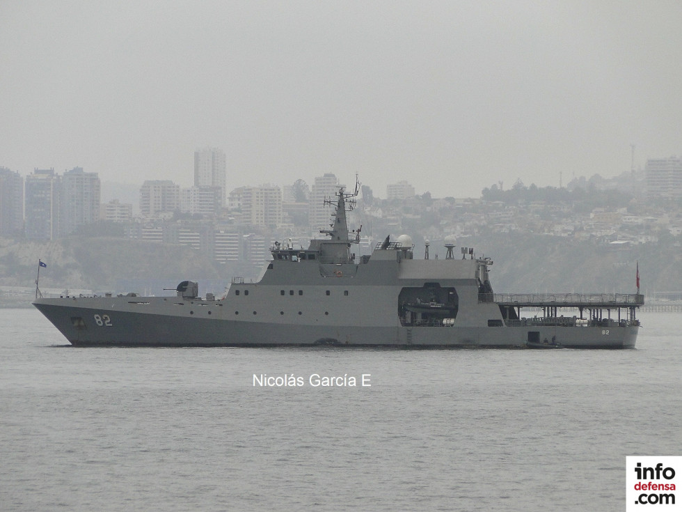 El OPV-82 Comandante Toro representará a la Armada de Chile en el ejercicio Unitas 2023