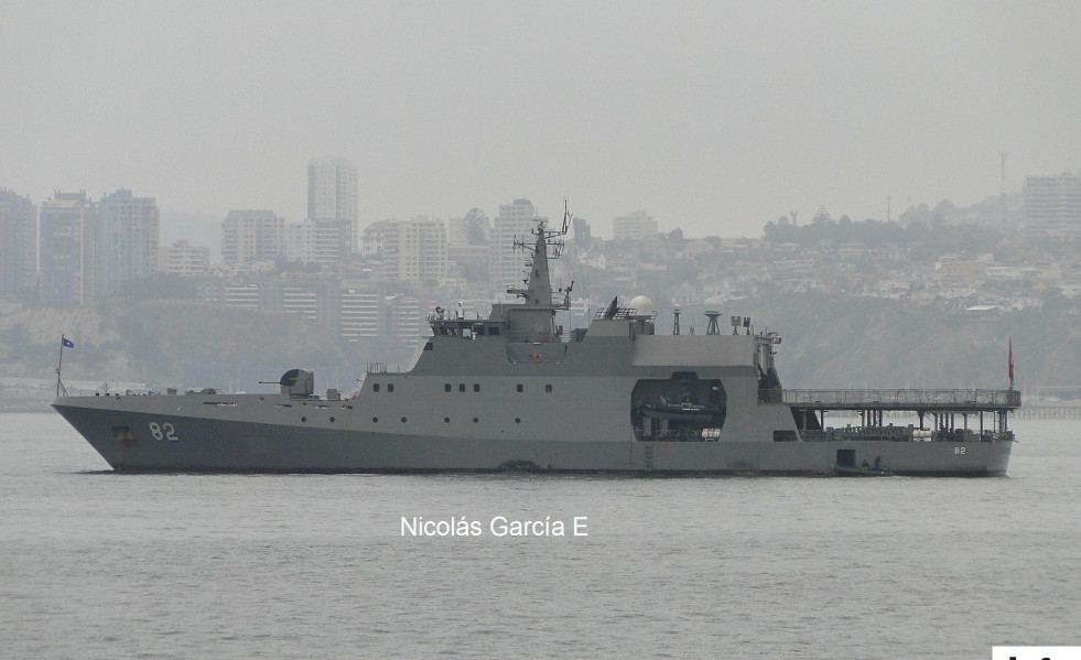 El OPV-82 Comandante Toro representará a la Armada de Chile en el ejercicio Unitas 2023