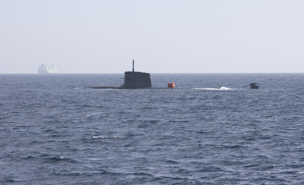 El submarino S-81 completa su segunda inmersión estática