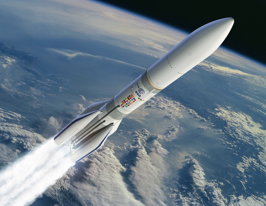 Photo ESA Artist s view of Ariane 64 ©ESA
