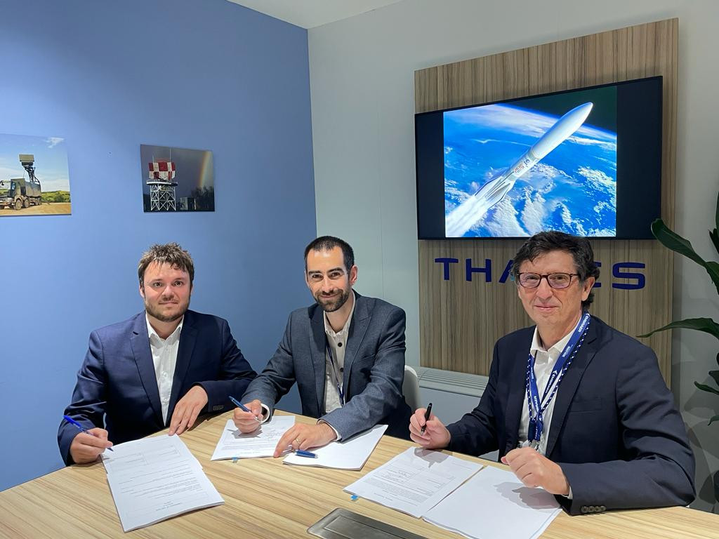 ArianeGroup Thales Alenia Space contract signature