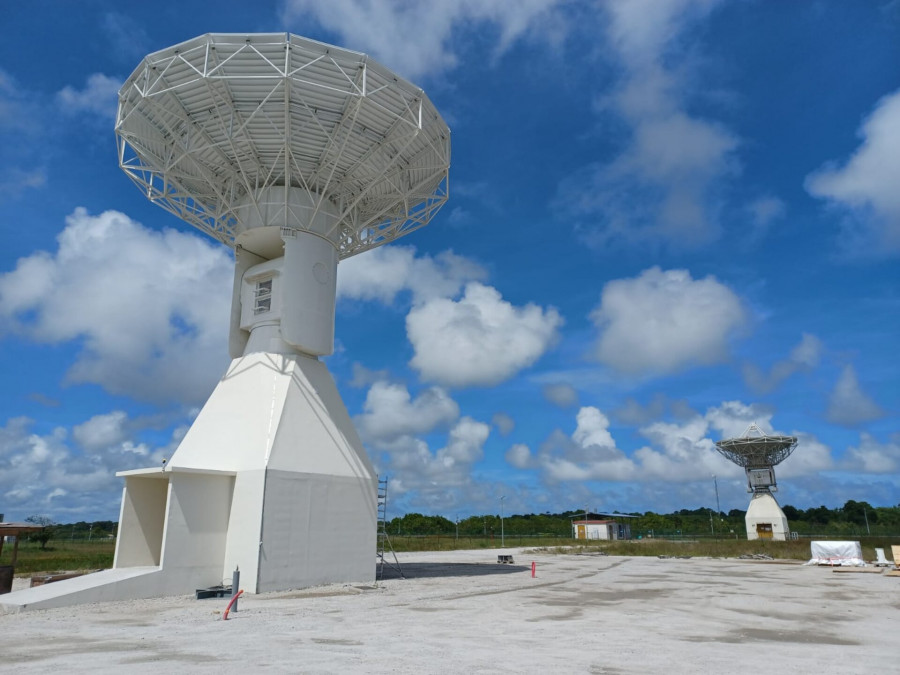 New Galileo station goes on duty pillars