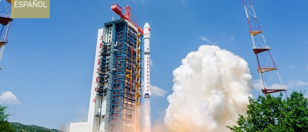 China envía cuatro satélites al espacio