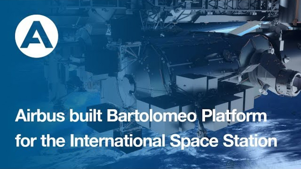 Airbus-built Bartolomeo Platform for the International Space Station