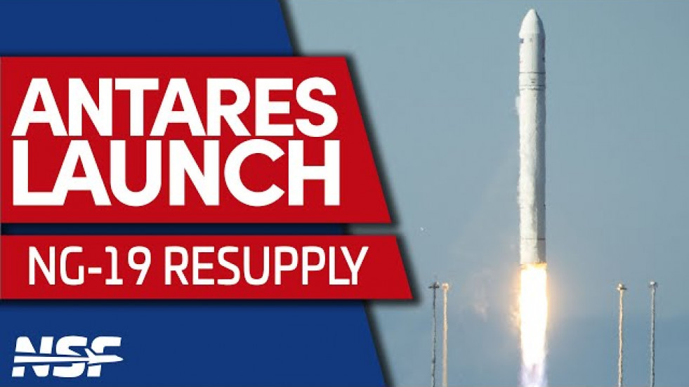 Northrop Grumman Launches the Cygnus NG-19 to the ISS