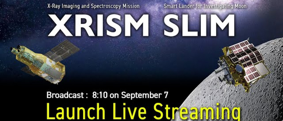 XRISM/SLIM Launch Live Streaming