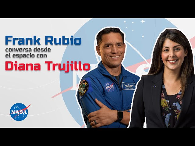 Frank Rubio conversa desde el espacio con Diana Trujillo