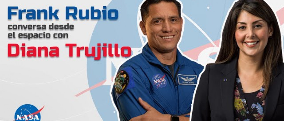 Frank Rubio conversa desde el espacio con Diana Trujillo