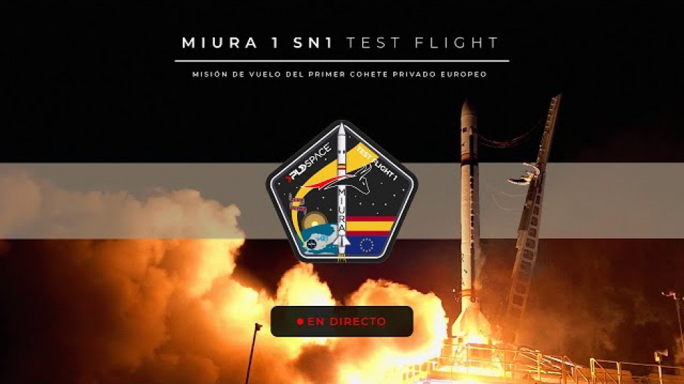 MIURA1 SN1 Test Flight (El Arenosillo Huelva), October 7th