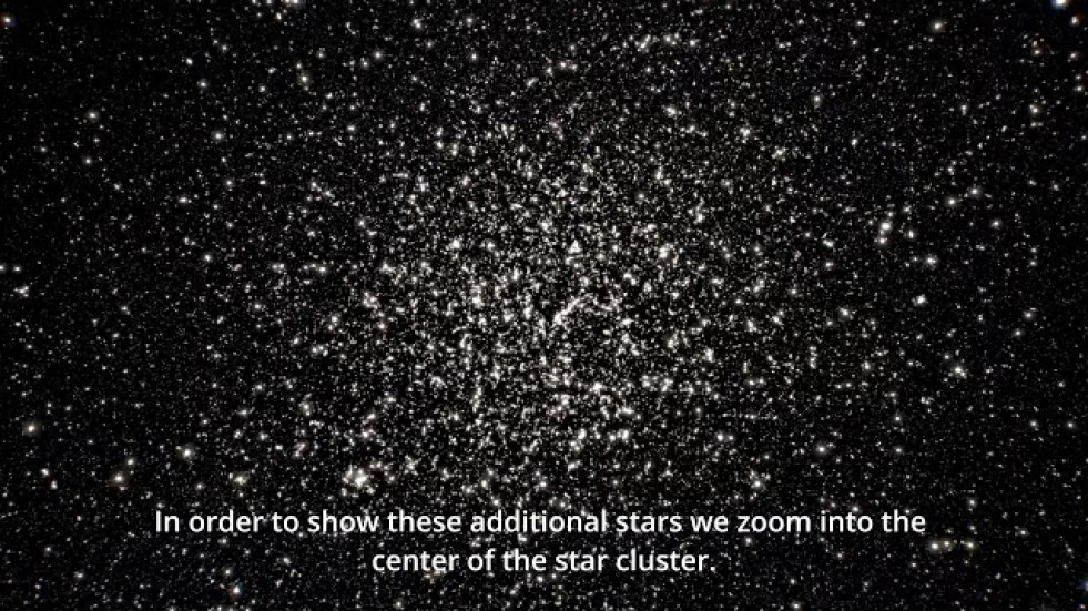 omega Centauri: Unveiling half a million undetected Gaia stars - voiceover (Gaia FPR)