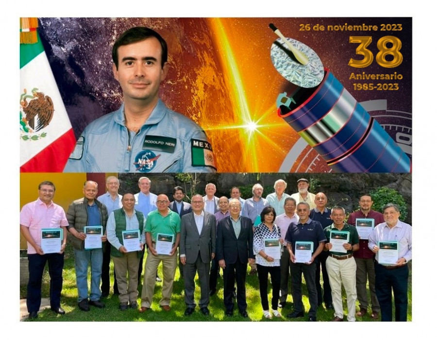 Foto REMEMORA AEM 38 ANIVERSARIO DEL PRIMER ASTRONAUTA MEXICANO Y EL SATÉLITE MORELOS 2