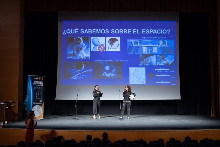 Women in Aerospace Europe congreso infantil