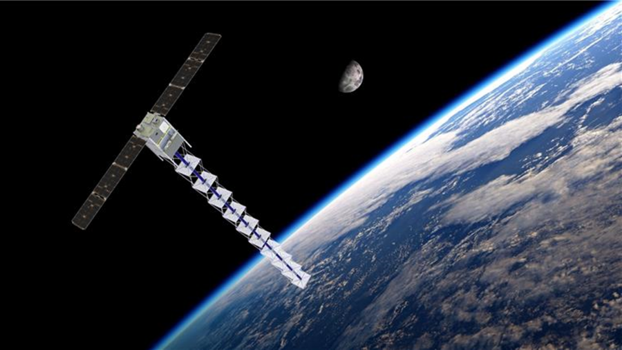 Imagen satélite GomSpace