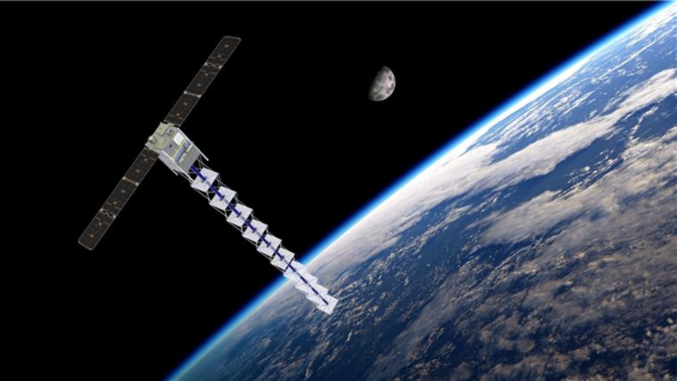 Imagen satélite GomSpace