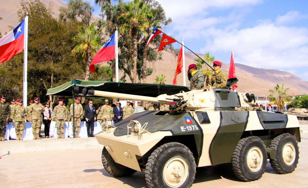 La VI División conmemora un nuevo aniversario del Arma de Caballería Blindada del Ejército de Chile