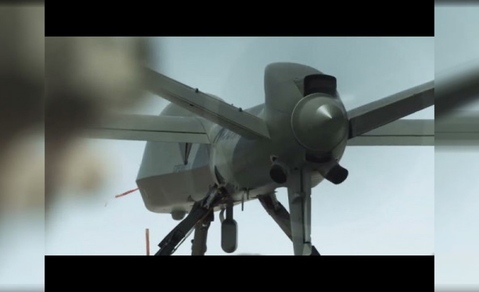 General Atomics arma el dron Mojave con dos ametralladoras rotatorias de calibre 7,62 mm