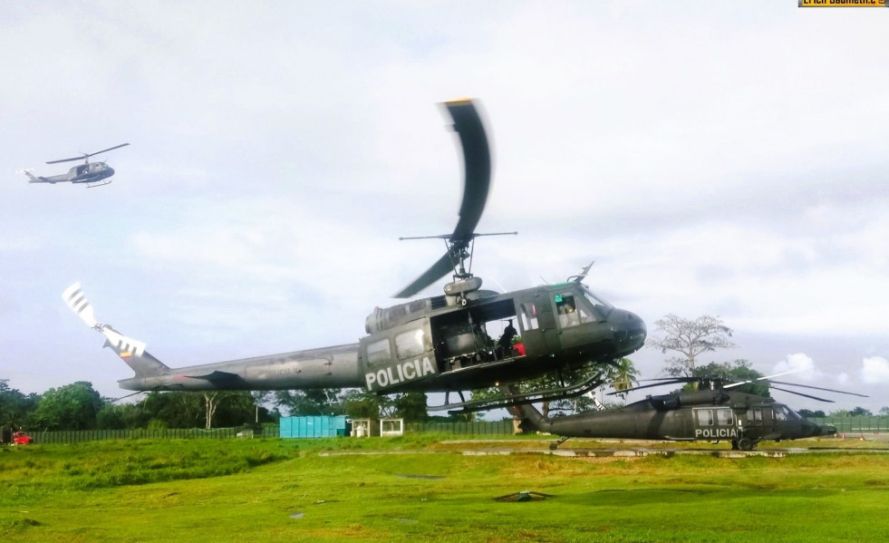 Colombia desactiva sus Bell Huey-II