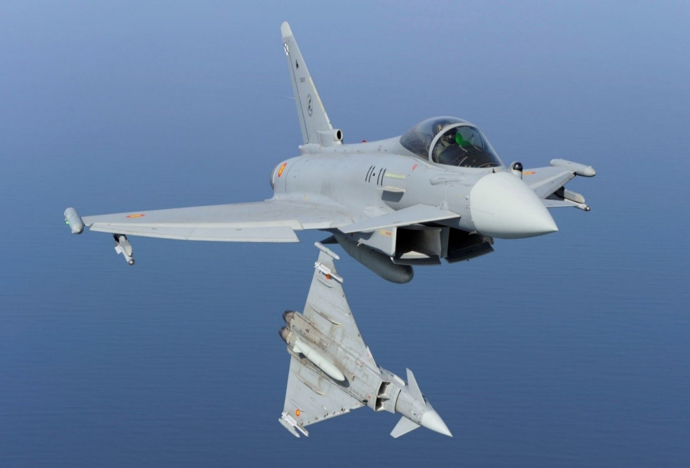 Las Fuerzas Armadas ponen a prueba sus sistemas de defensa aérea en la costa de Murcia y el mar de Alborán