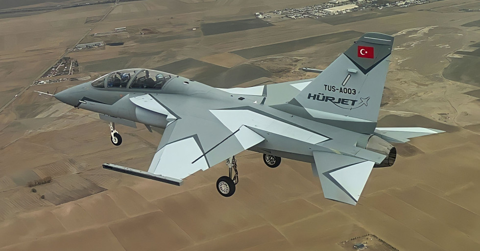 La turca TAI expondrá en Feindef una maqueta a tamaño real del Hürjet, el gran candidato para sustituir el F-5 español