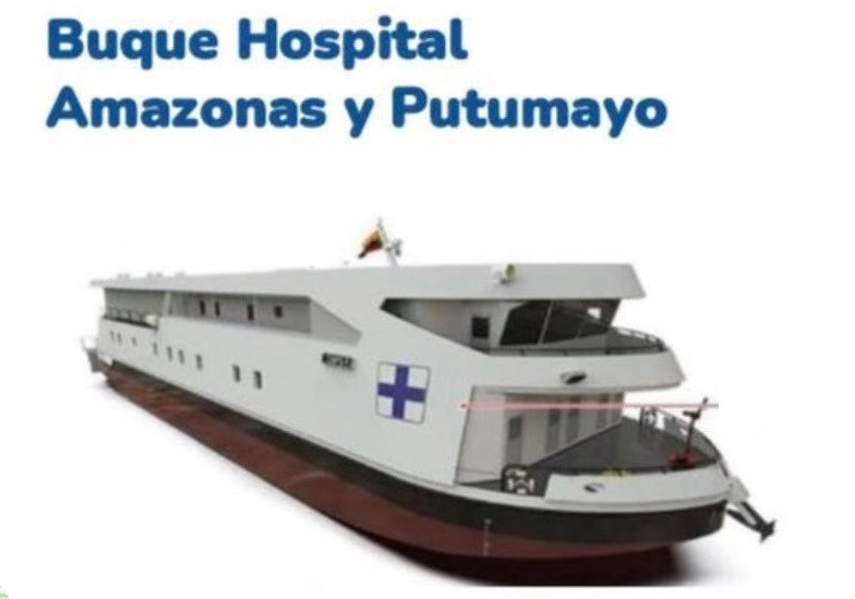 Colombia firma la construcción de su segundo buque hospital