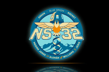 Parche blue origin NS32