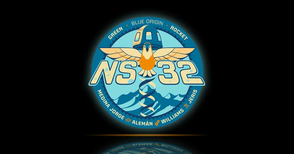 Parche blue origin NS32
