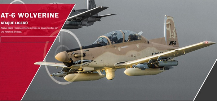 Textron Aviation Defense invita a la Fuerza Aérea de Perú a presenciar un vuelo demostración del AT-6 Wolverine