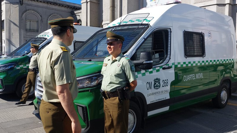Carabineros de Chile aumentará su flota vehicular china con 88 cuarteles móviles Maxus Deliver Cargo L3H3
