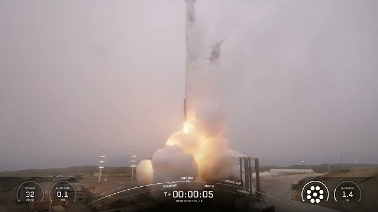 The launch of IOD-2, part of European-funded ECHOES project