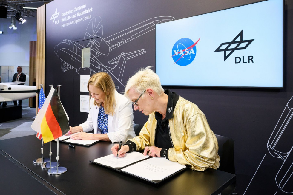 Nasa y DLR radiacion