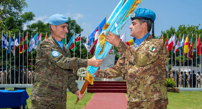 España entrega a Italia el mando de la Fuerza Provisional de Naciones Unidas en Líbano