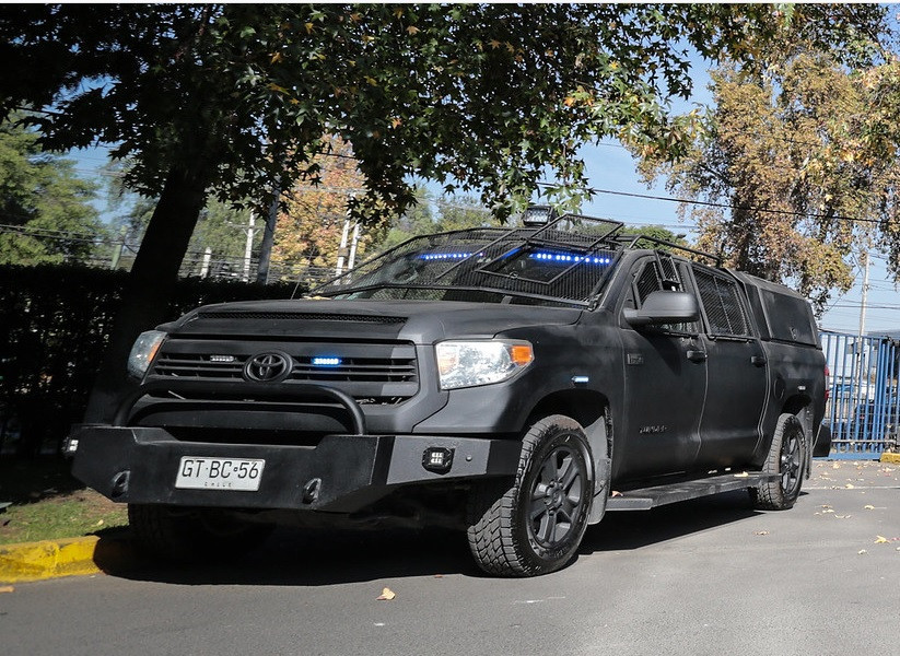 La PDI de Chile licita la compra de seis vehículos blindados nivel IIIA para la BRTM por un millón de dólares