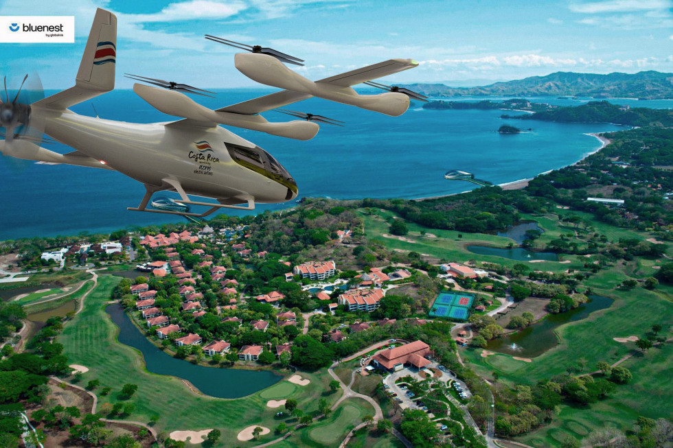 La española Bluenest suscribe un acuerdo con Eve Air Mobility y Aerosolutions para impulsar la movilidad aérea avanzada en Costa Rica
