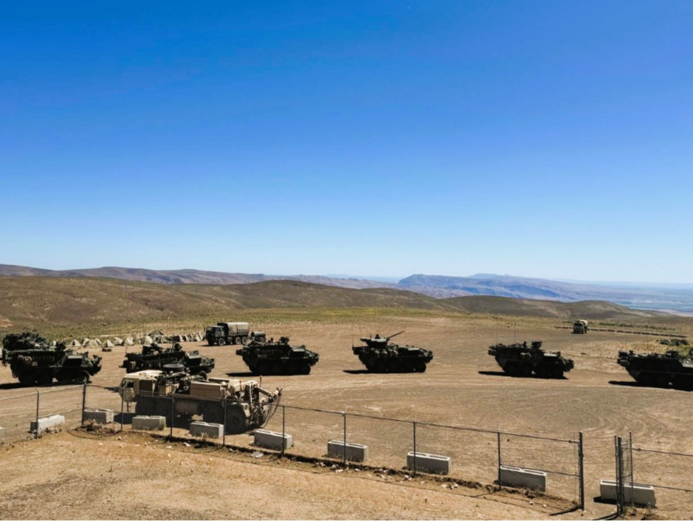 El Ejército Argentino evalúa los vehículos blindados Stryker 8x8 en EEUU