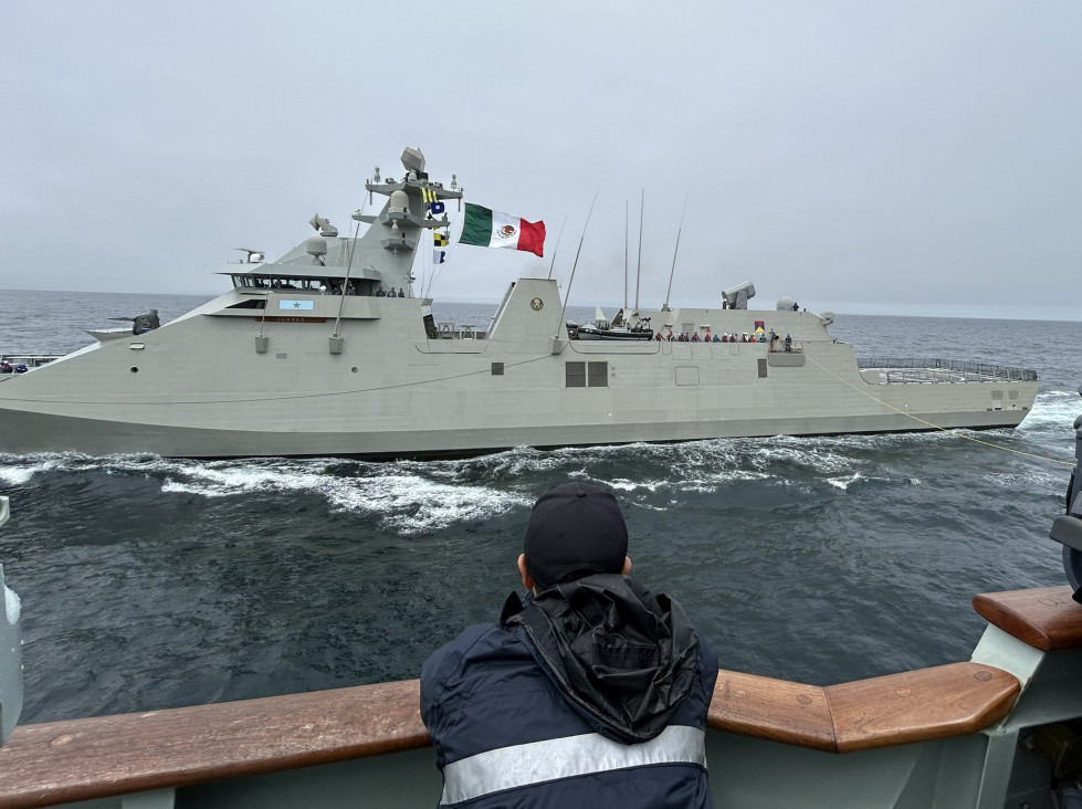 La Armada de México concluye su participación en el ejercicio Trident Fury 2025