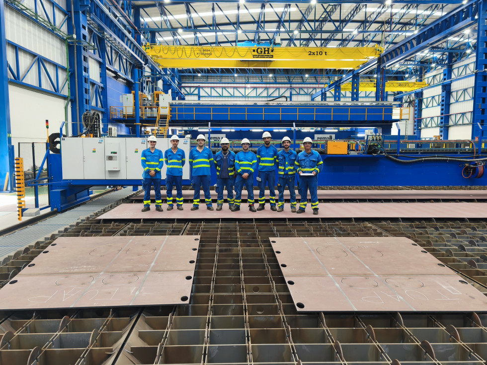 Navantia arranca la producción en su nuevo taller de alta tecnología en San Fernando